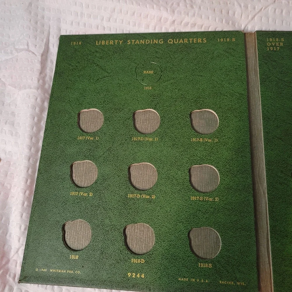 Whitman coin folder